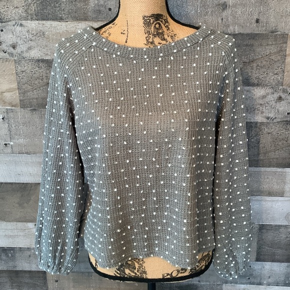 Blu Pepper Tops - Blu Pepper Polka Dot Top
